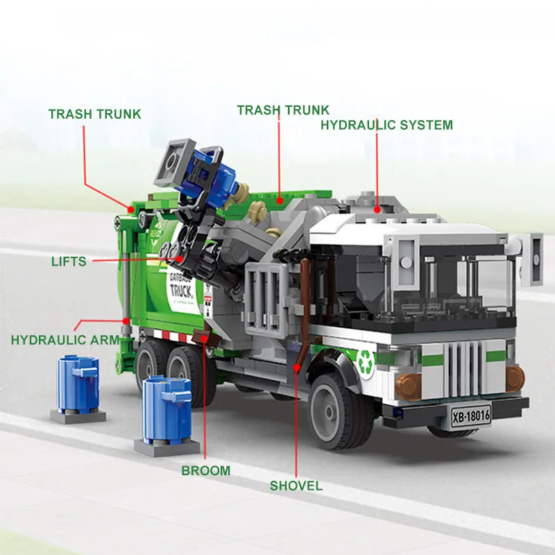 Awesome City Town Sanitation G - Model Kit Vespa recension och pris