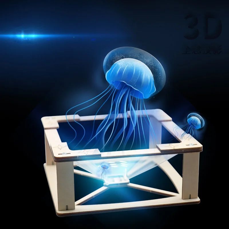 3D Holographic Projection DIY  - Model Kit Fantasy recension och pris