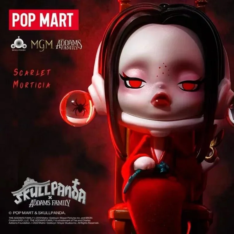 POP MART SKULLPANDA Addams Fam - Model Kit Anime Girl recension och pris