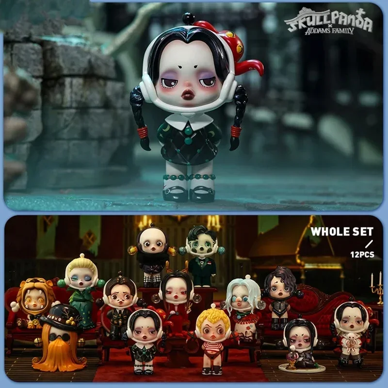 POP MART SKULLPANDA Addams Fam - Model Kit Anime Girl recension och pris