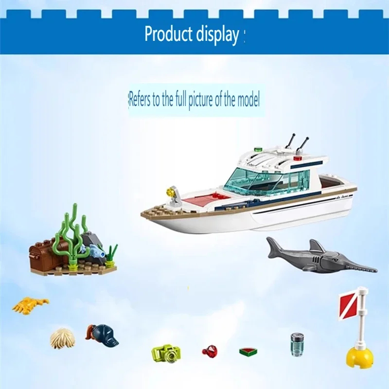 City Series 60221 Sunshine Div - Model Kit Yacht recension och pris