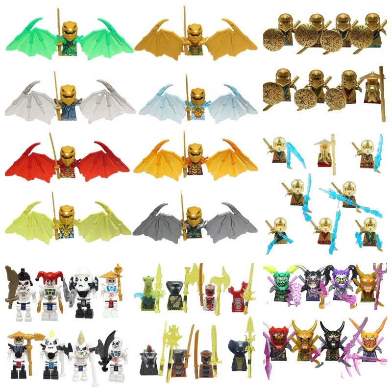 104 PCS ninja building block d - Model Kit Fantasy recension och pris