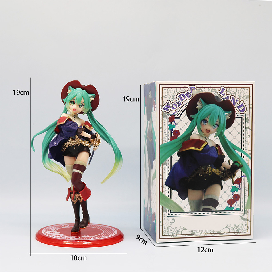 Hatsune Miku Desktop Cute Acti - Model Kit Anime Girl recension och pris