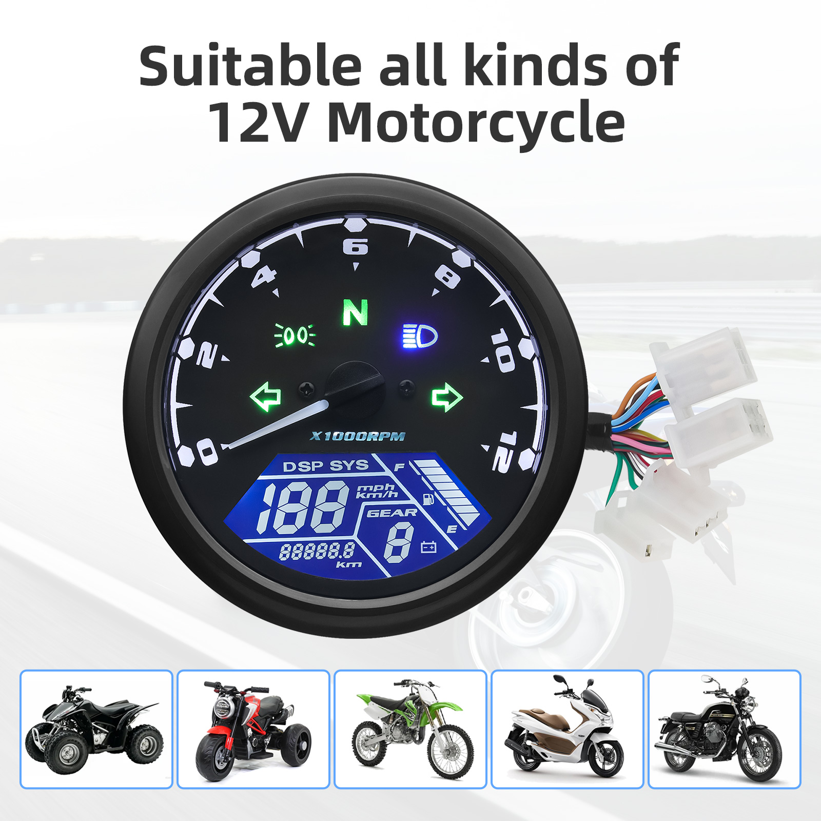 AD New Universal Motorcycle 12 - Model Kit Vespa recension och pris