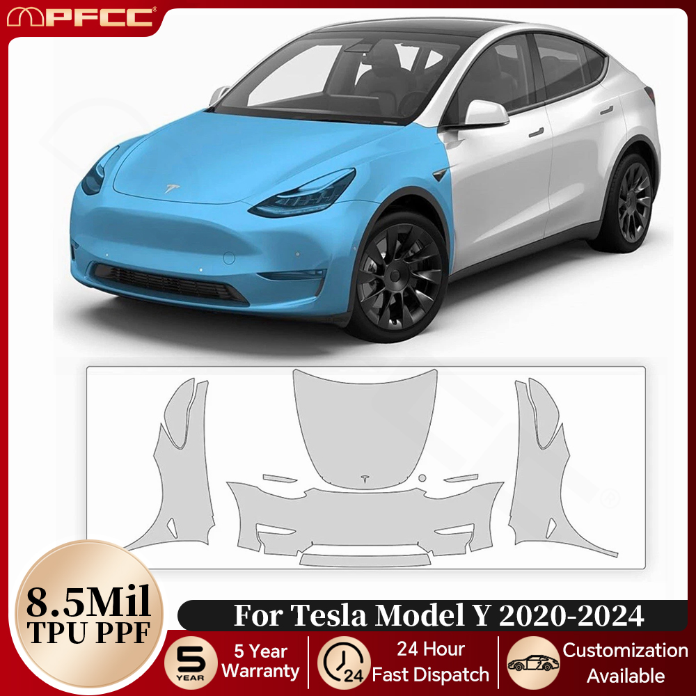 Pre-cut PPF For Tesla Model Y  - Paint Model Kit recension och pris